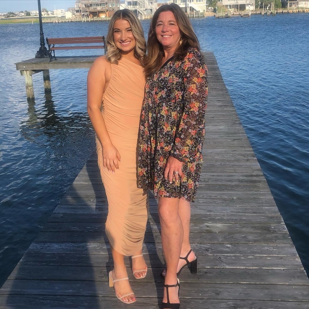 Norma Kamali x Revolve Diana Draped Gown, nude size S - Picture 4 of 4